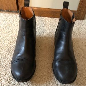 OluKai Black Leather Malie Boots Size 8.5
